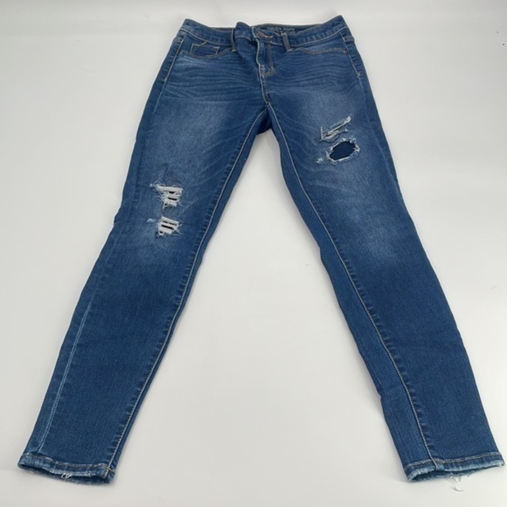 UEC Mossimo high rise skinny distressed jeggings size 2/26